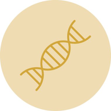dna. Web simgesi basit illüstrasyon 