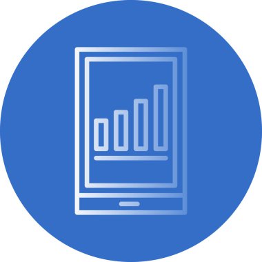 vektör lcd simgesi illüstrasyonu