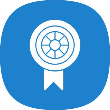 Ödül. Web simgesi basit illüstrasyon