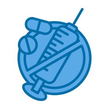 Uydu çanağı simgesi. Ana uydu anten vektör rengi düz izole