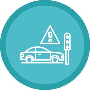 Trafik ışıkları vektör simgesi