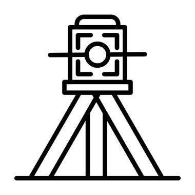 Lazer ağ simgesi vektör illüstrasyonu