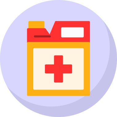 Tıp simgesi vektör illüstrasyonu