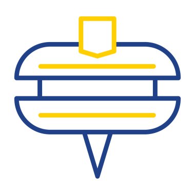 Gıda simgesinin vektör illüstrasyonu