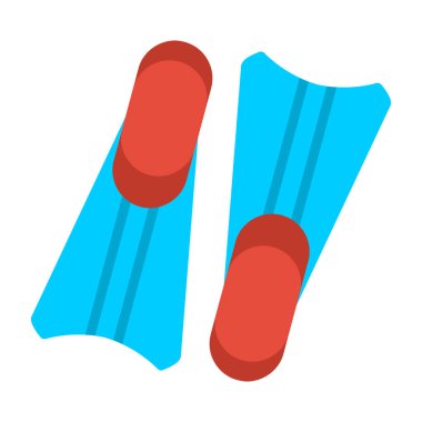 İki palet simgesi, vektör illüstrasyonu