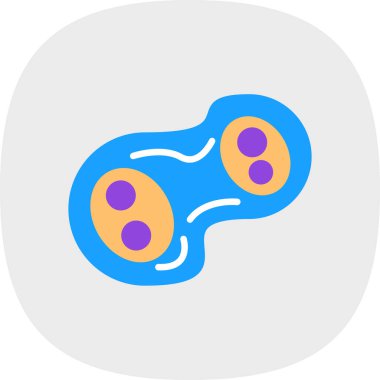 bakteri vektör simgesi modern bakteri örnekleme