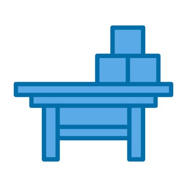 Yedek vektör simgesi. Beyaz arkaplanda izole edilmiş ikon vektör illüstrasyonu. Web ve grafik tasarımı için bank simgesi.