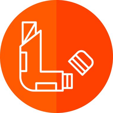 Bir simgenin vektör illüstrasyonu