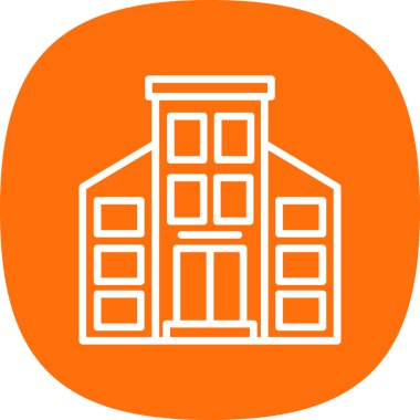 Daire. Web simgesi basit illüstrasyon