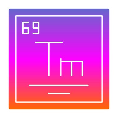 Modern ve eksik simgenin vektör illüstrasyonu