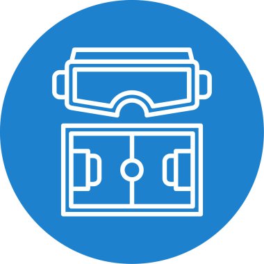 Kamera simgesi şablon tasarımının illüstrasyon vektörü grafiği