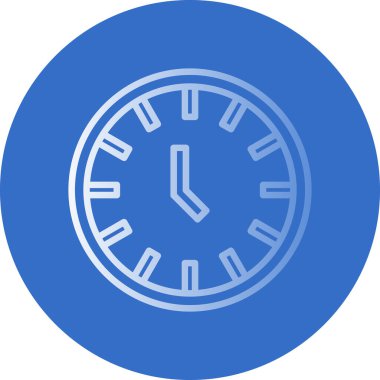 zaman, saat vektör simgesi, illüstrasyon 