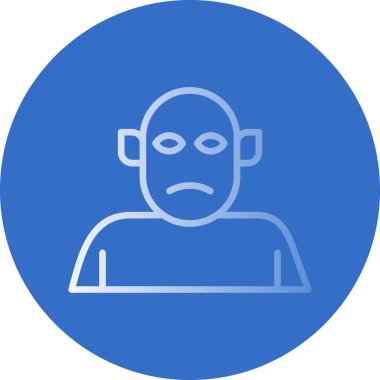 avatar erkek kişi simgesi rozet tarzı