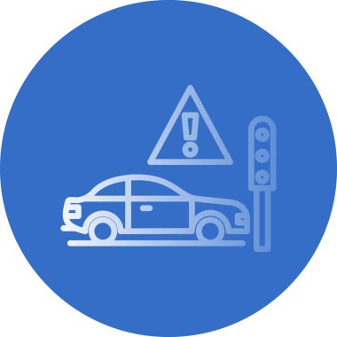 trafik sinyali vektör illüstrasyonu