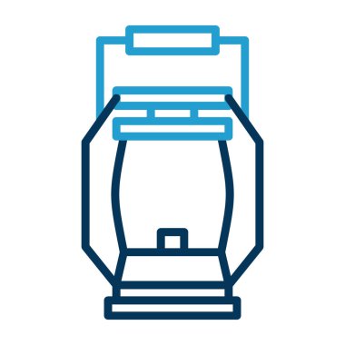 mavi kahve makinesi simgesi