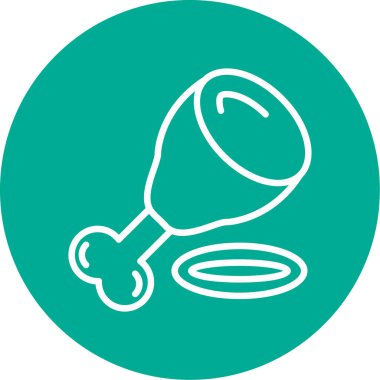 vektör yiyecek ve içecek simgesi