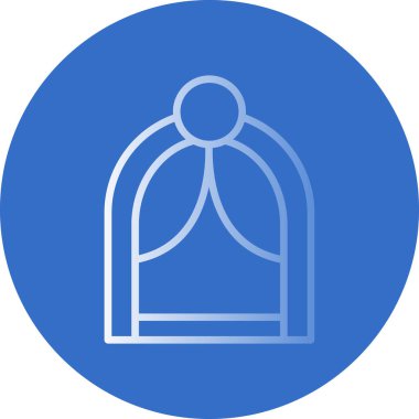 İnsan simgesinin vektör illüstrasyonu