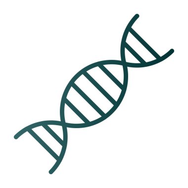 dna. Web simgesi basit illüstrasyon 