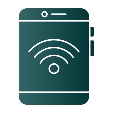 Arkaplanda akıllı telefon simgesi izole edildi. Web sitesi, uygulama, cep telefonu sembolü ve akıllı telefon logosu için son moda telefon şablonu