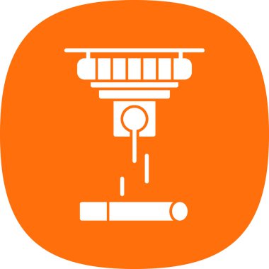 Lazer ağ simgesi vektör illüstrasyonu