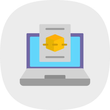 bilgisayar simgesi vektör illüstrasyonu