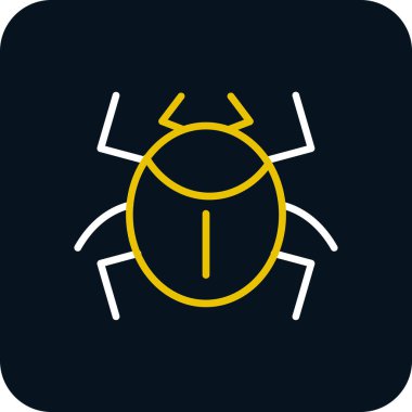 Hata simgesi soyut arkaplanda izole edildi