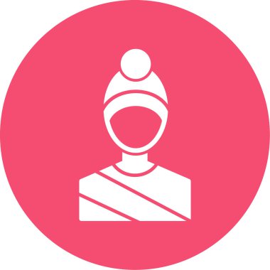 Benzersiz erkek kullanıcı vektör simgesi