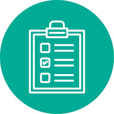 Pano simgesi, vektör illüstrasyonu basit tasarım