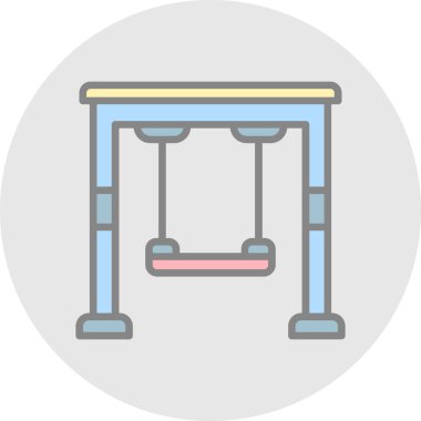 Salla. Web simgesi basit illüstrasyon