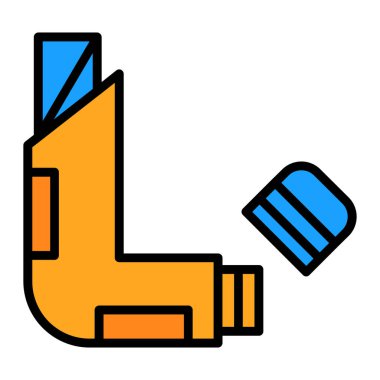 boru simgesi vektör çizimi çizimi