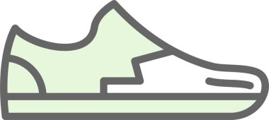 Çizgi film simgesinin vektör çizimi