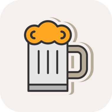 Bira simgesi, anahat stili 