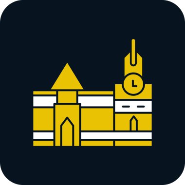 Seyahat simgesinin vektör illüstrasyonu