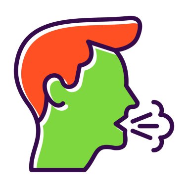 Sigara vektörü illüstrasyonlu sigara adam.