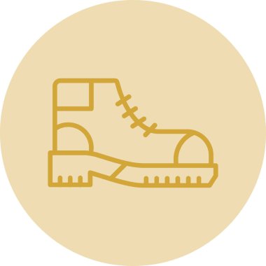 Yürüyüş çizimi simgesi, vektör illüstrasyonu