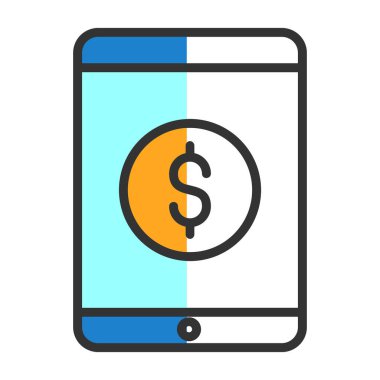 online ödeme kutsal kişilerin resmi, vektör çizim