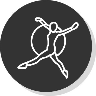 Bir adamın siluetinin vektör çizimi 