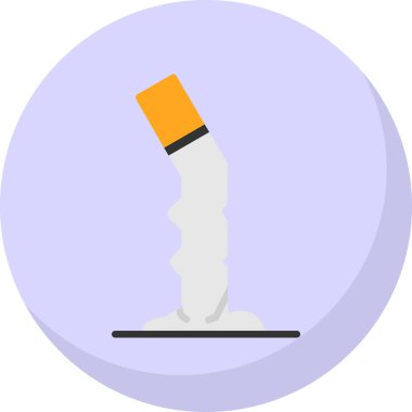 Cigarette butt icon vector illustration 