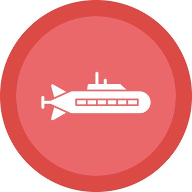 Denizaltı vektör simgesi 