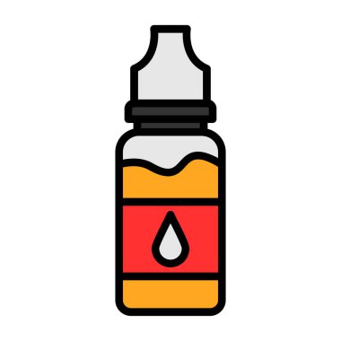 şişe simgesi vektör illüstrasyonu