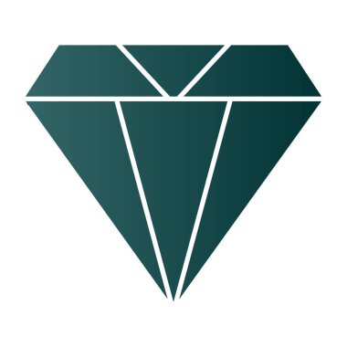 Elmas düz simge, vektör illüstrasyon tasarımı