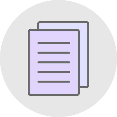 Web vektör illüstrasyonunu listele 