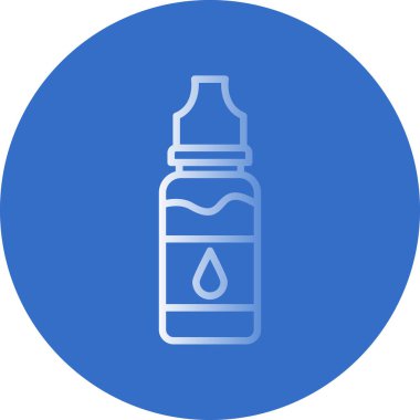 Şişe simgesinin vektör illüstrasyonu