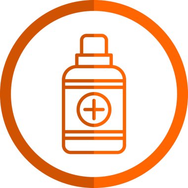 İlaç simgesinin vektör illüstrasyonu