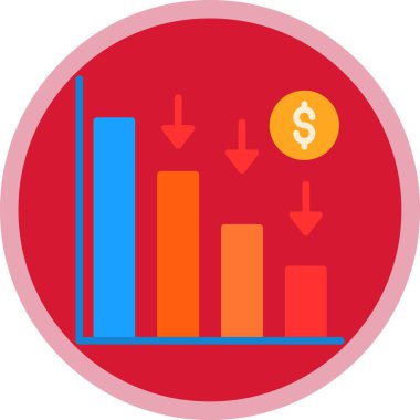 grafik vektör simgesi. Web ve mobil için basit illüstrasyon
