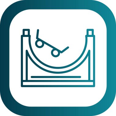 Bir b eksikliği simgesinin vektör çizimi