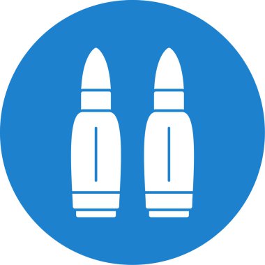 Bir kurşun simgesinin vektör çizimi