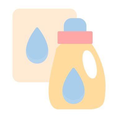 bebek şişe ikonu vektör illüstrasyonu