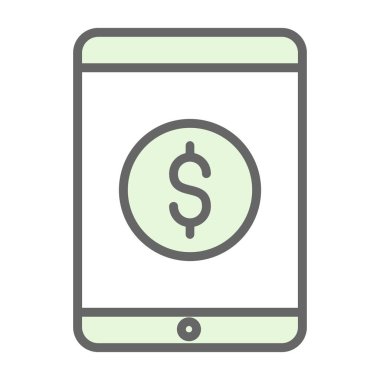 online ödeme kutsal kişilerin resmi, vektör çizim