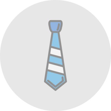 Kravat. Web simgesi basit tasarım